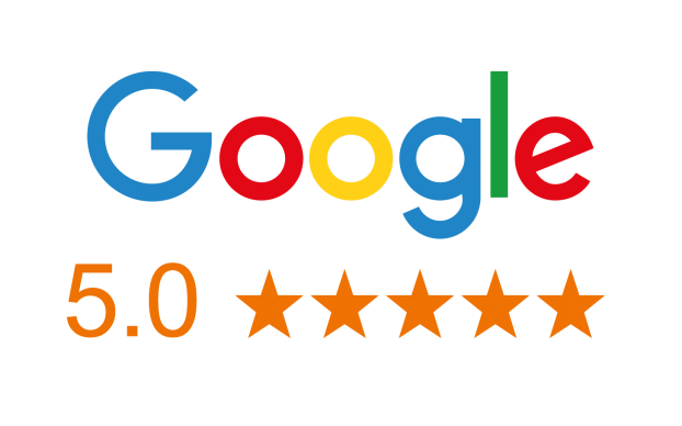 Google rating 5 stars